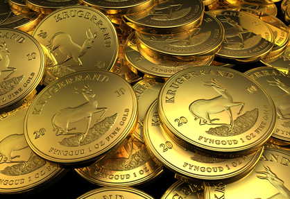 Goldmnzen (Krgerrand) 